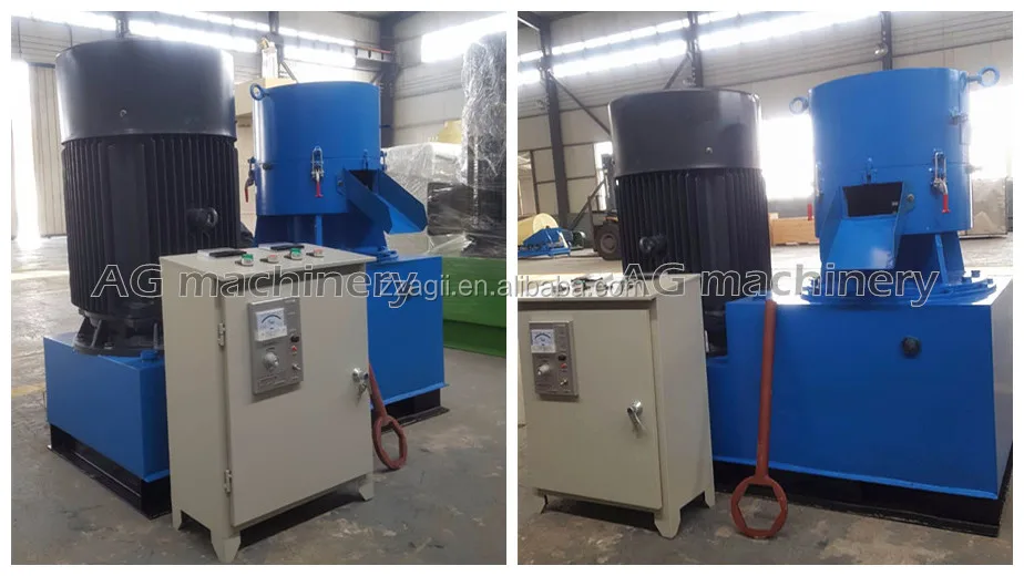 Automatic Rice Straw Corn Stalks Biomass Pellet Mill Wood
