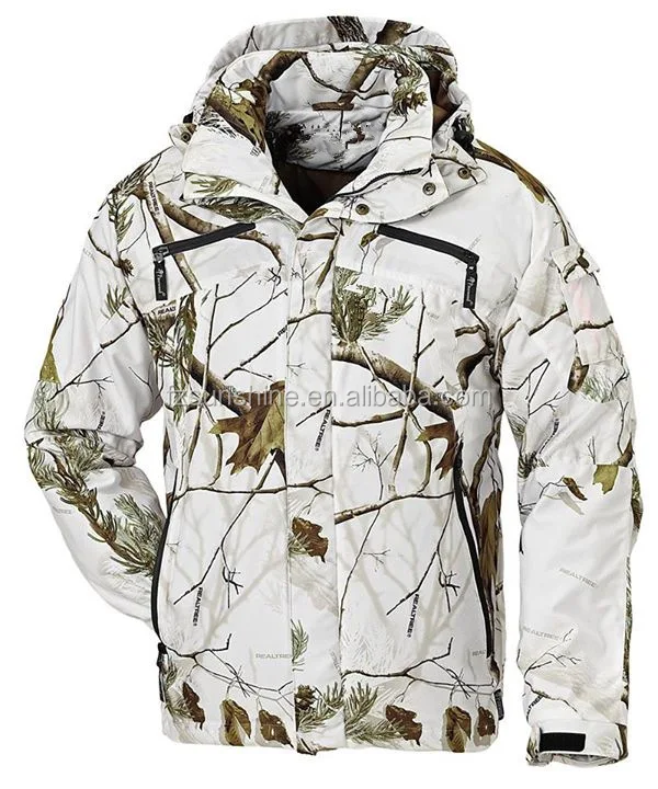 2016 White Camo Hunting Jacket For Winter - Buy Camo Hunting Jacket ...