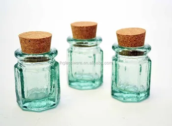 Set Of 6 Spanish Green Recycled Gl Mini E Jars W Cork 2 H Set Of 6 Spanish Green Recycled Gl Mini E Jars W Cork 2 Quot