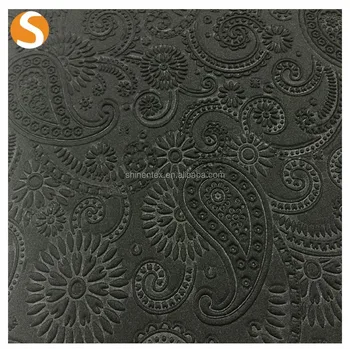 embossed knit fabric