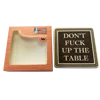 Oem Square Coaster Holder Packaging Box for Wholesale