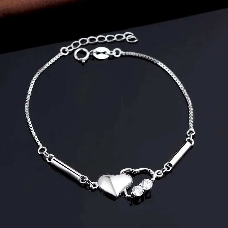 Fashion Charming 925 Sterling Silver Bracelets For Women Buy Silver Bracelets For Women