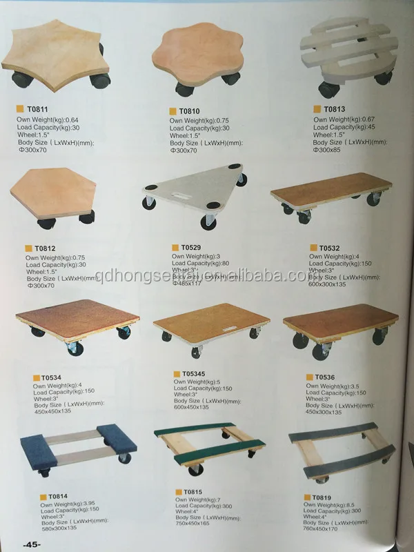 Four Wheels Furniture Moving Platform Trolley Without Handle Buy