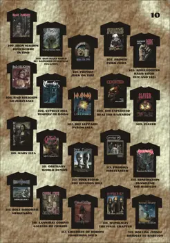 Rock Bands Metal T-shirts Screen Print - Buy Rock Band T-shirts Product ...