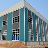 Prefab steel warehouse construction costs plans price