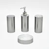 Simple Stainless Pattern Plastic Bathroom Accessory Set