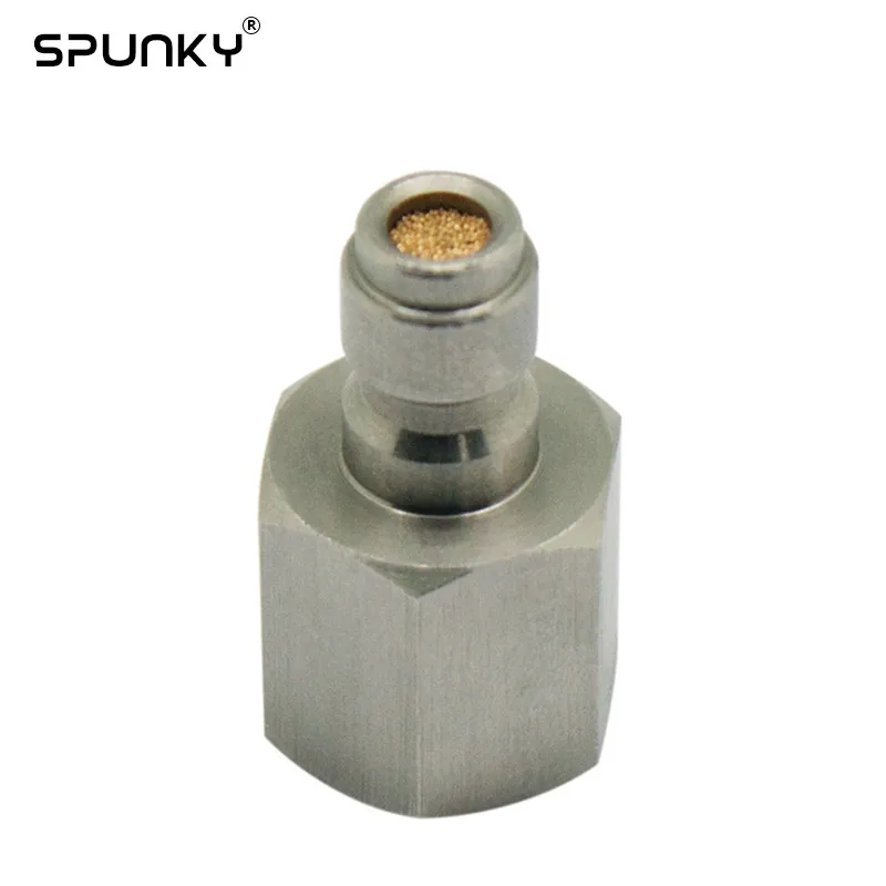 Paintball Gun Pcp Airsoft Adaptor 8mm Male Plug With Female Thread 3