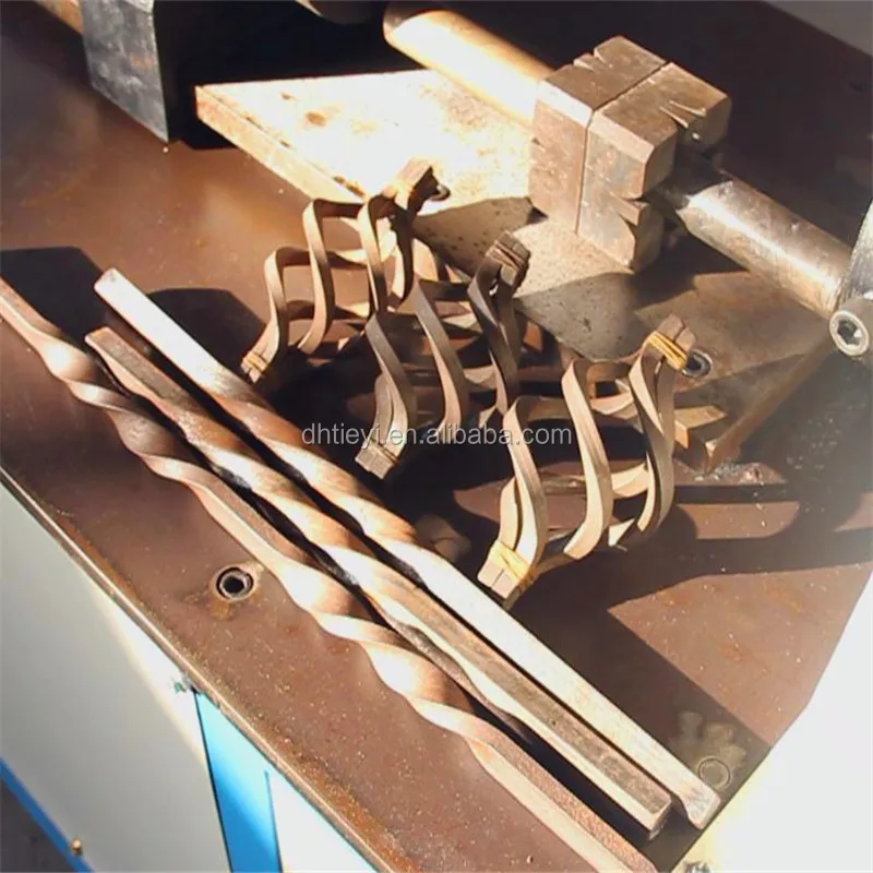 Dh-dn25a Electric Ornament Iron Metal Twisting Wrought Iron Machine ...