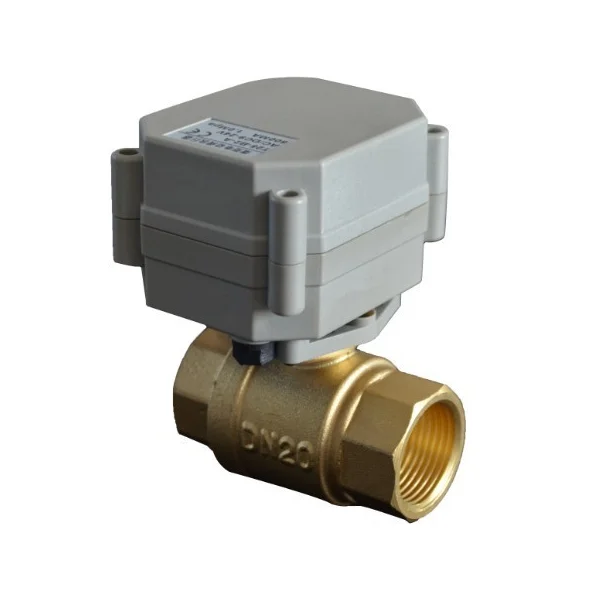 Dn20 Two Way Automatic Flow Control Ball Valves - Buy Two Way Control ...