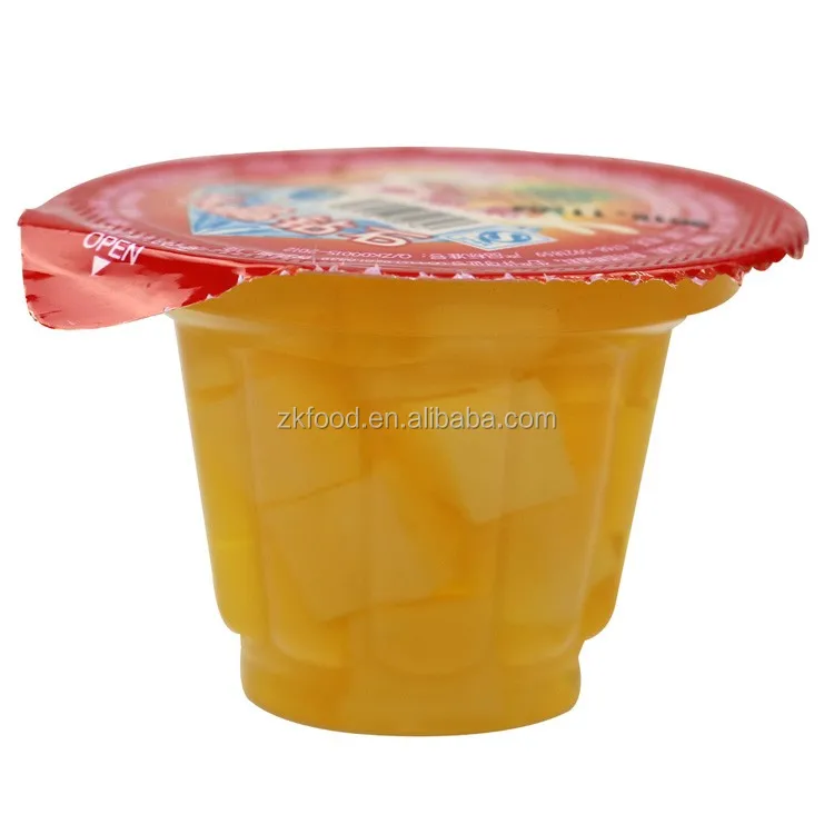 90g Big Cup Jelly Juice Plastic Cup Fruit Juice Nata De Coco Jelly