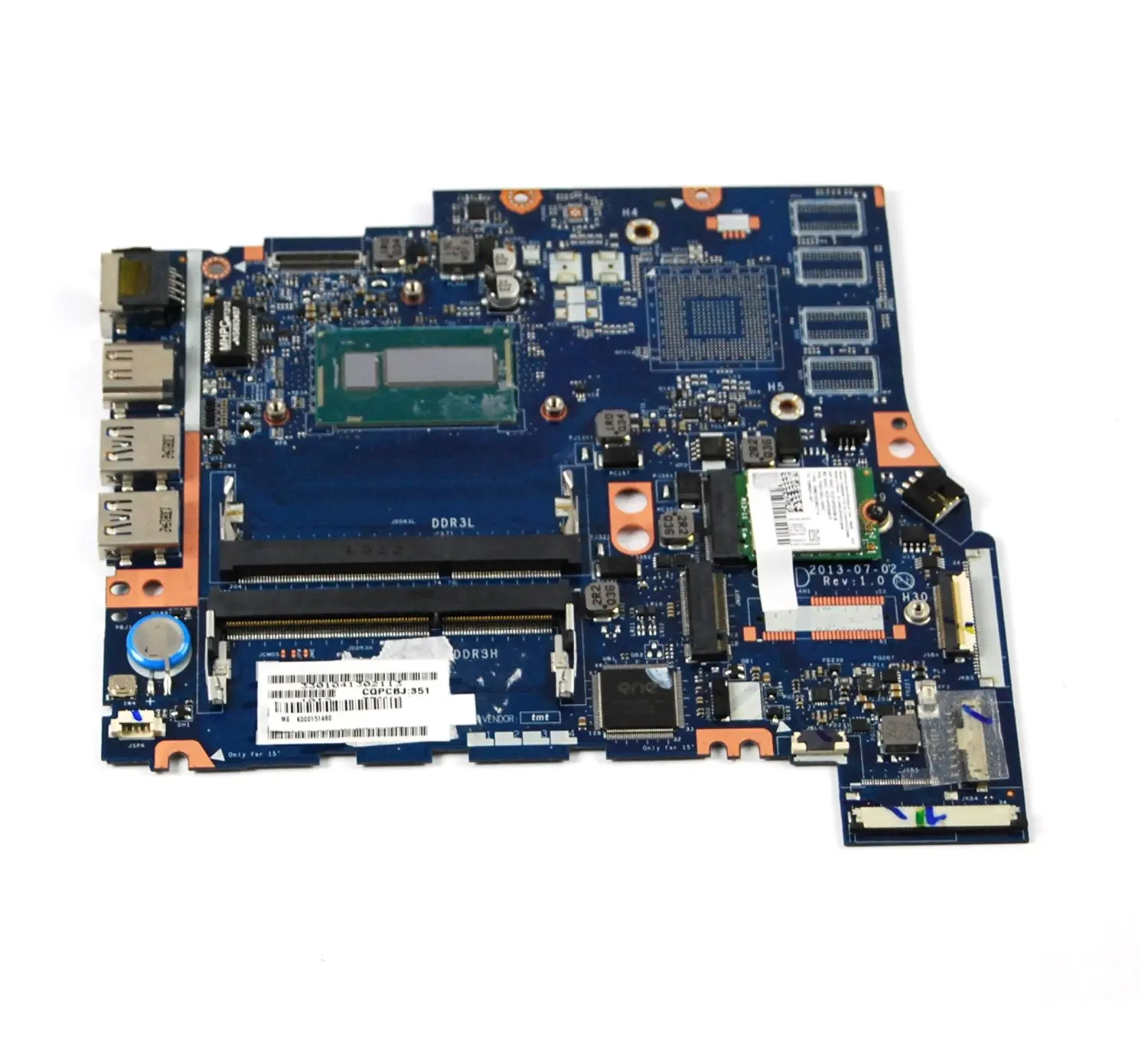 TOSHIBA SATELLITE H5 XU6 LAPTOP MOTHERBOARD K000104150 LA-6071P INTEL S989 B