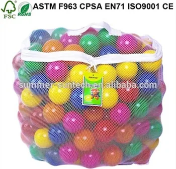 small plastic balls