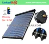 24 Tube Solar Keymark EN12975 Heat Pipe Vacuum Solar Thermal Panel for Solar Collector Heating System
