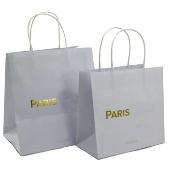 gold paper gift bags