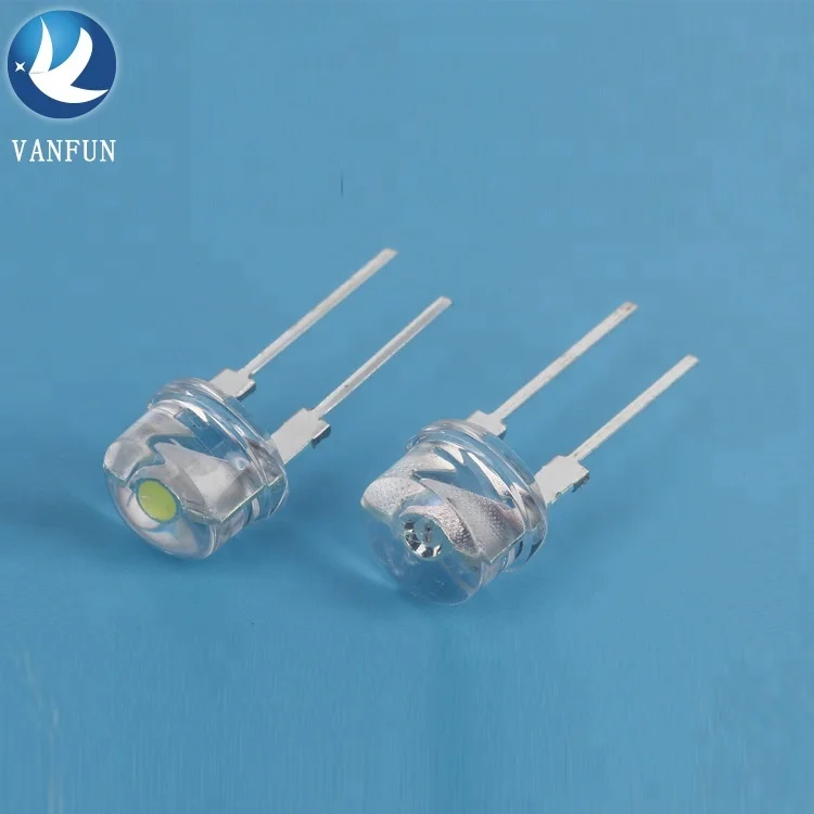 Chinese wholesale straw hat lamp led diode epileds chip led 5mm 8mm 0.25W 0.5W 0.75W single diodes led light