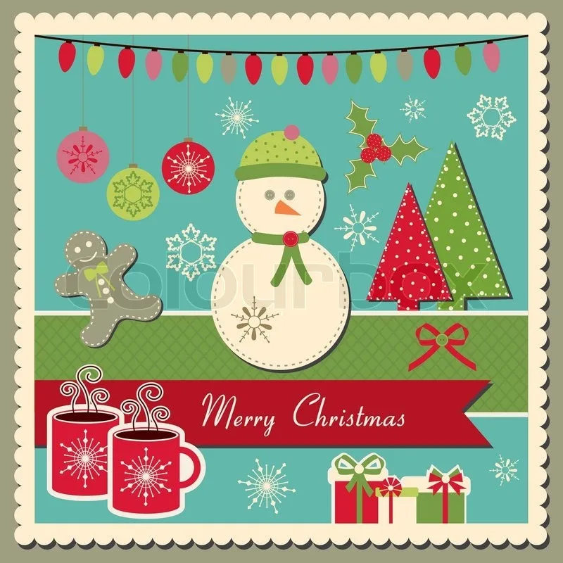Hot selling Christmas Scrapbook factory directly selling5-scrapbook-inspired-vector-scrapbook-christmas-card-with-snowman.jpg