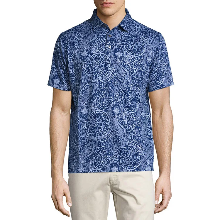 mercerized cotton polo