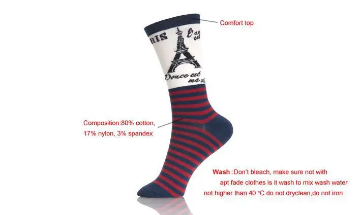 Handmade Customized Country Socks