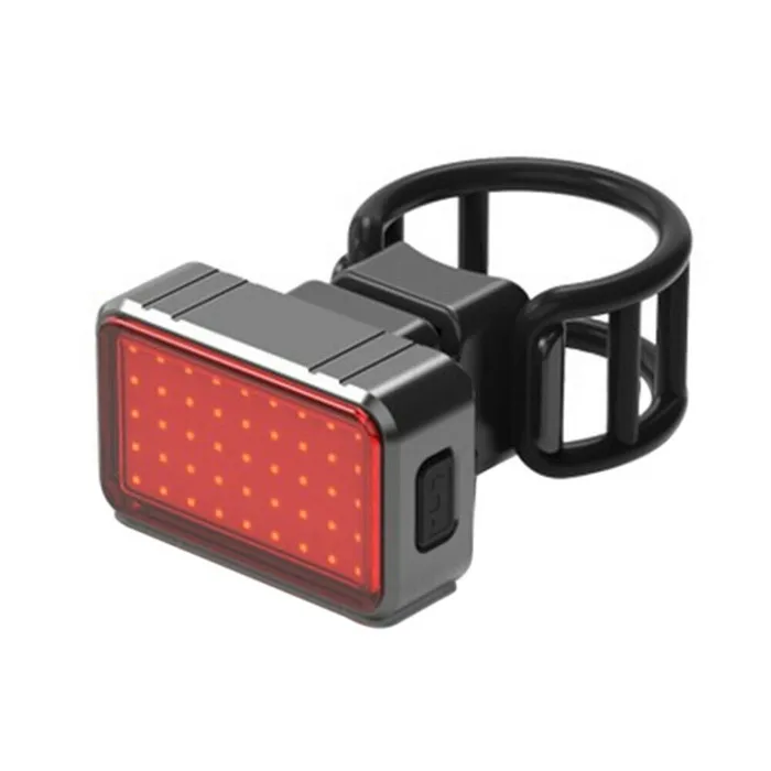 Mountain bike taillights USB Rechargeable Red COB bicycle rear light For night riding safety warning