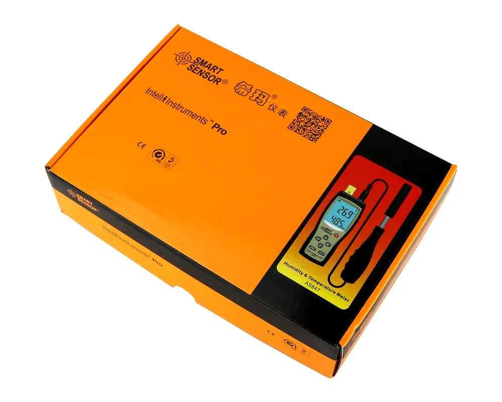 2 In 1 K Type Split Digital Hygrometer Thermocouple Temperature