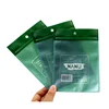 Custom Printing Matte Ziplock Frosted Plastic Packaging Metallic Good Flat Bag