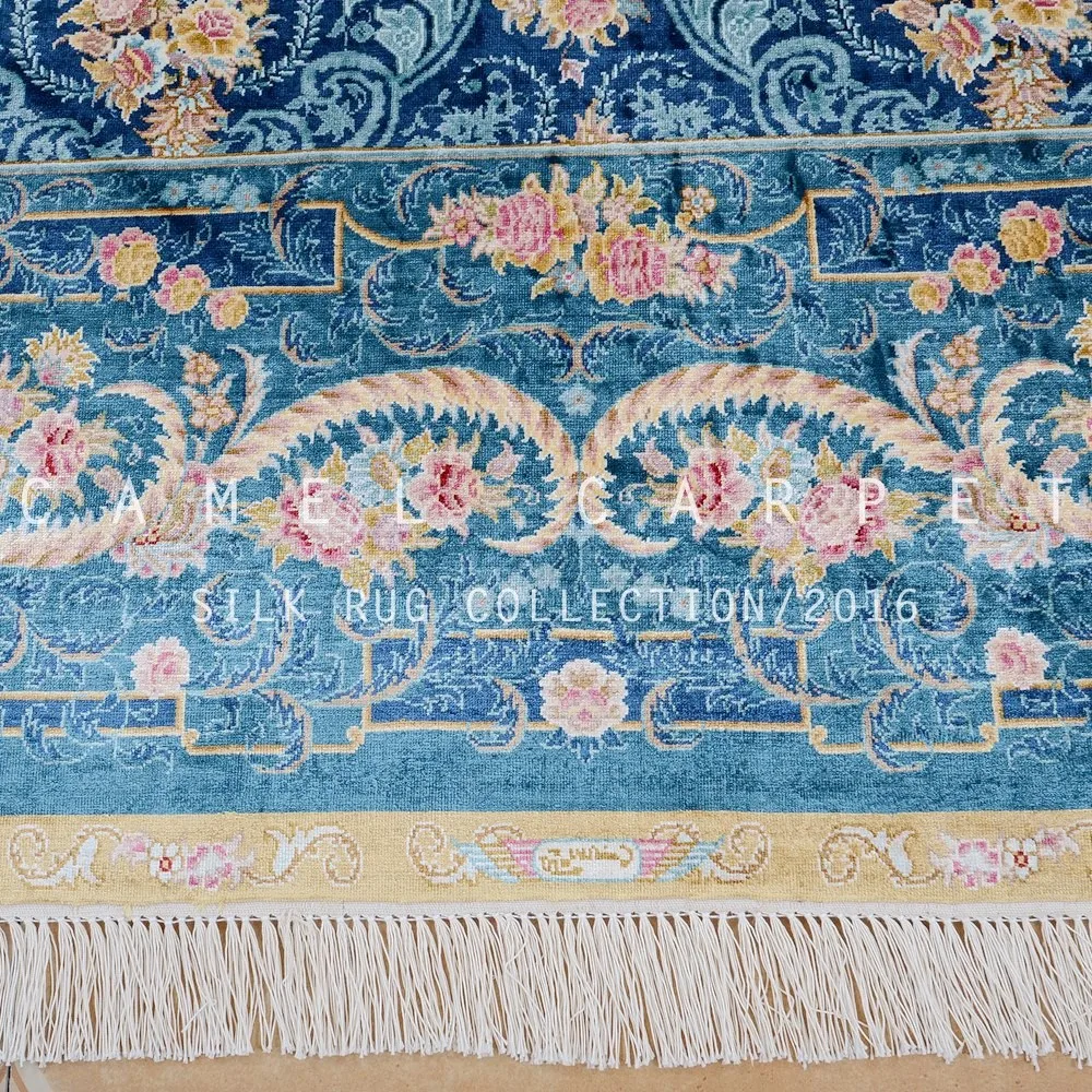 Egyptian Rug Natural Silk Online 5.5x8 Feet Carpets Handmade Buy