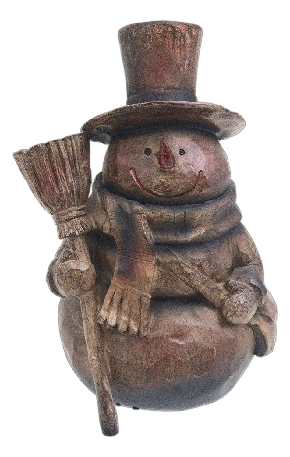cheap carved snowman find