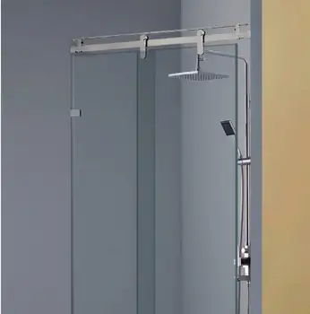 Stainless Steel Frameless Shower Screen Sliding Door Roller For 30 10mm Square Tube Buy Shower Screen Frameless Frameless Shower Sliding Door Shower