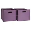 Felt doll storage boxes