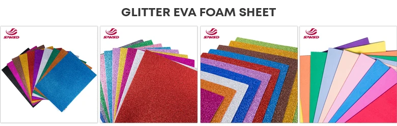 Multi color EVA foam sheet for shoe material