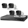 Hikvision Cheap 4mp Bullet Camera Kit 4pcs CCTV IP Camera DS-2CD1041-I & 4-ch NVR DS-7604NI-E1/4P HDD Optional