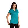 High Quality womens V neck shirts custom embroidery t shirts shorts sleeve cotton shirts polo neck white