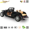 Electric vintage car sightseeing vehicle with independent suspension