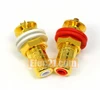 CMC Gold Plated rca Speaker Binding Post red black