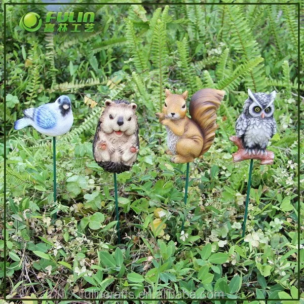Decoration Resin Animal Garden Stake Buy Garden Stake,Resin Garden