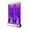 Fantastic Water bubble panel for room divider, LED changeable decor wate feature,dacing bubble water wall