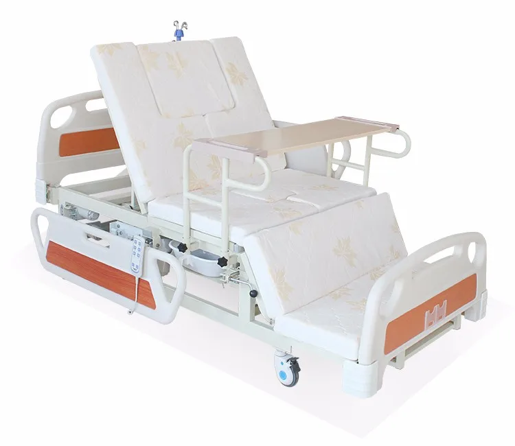Maidesite back adjustable electric rotating hospital beds for home (6).jpg