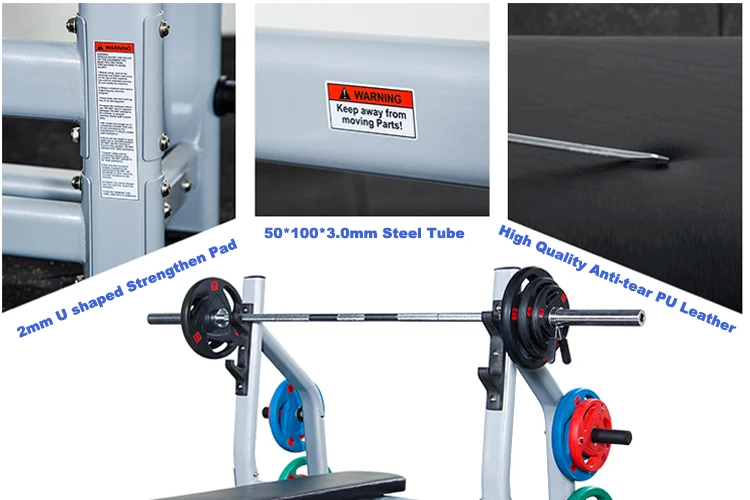 Heavy Duty Gym Fitness Equipment Weight Bench with Back Exercise