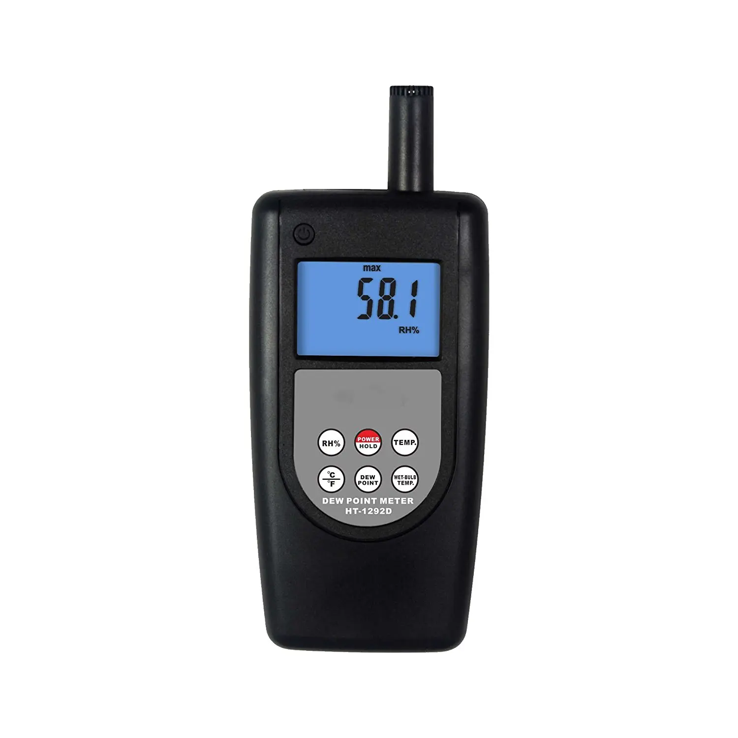 NKTECH NK-TH2 Temperature Humidity Meter Dew Point –30~100℃ Wet Bulb Handheld