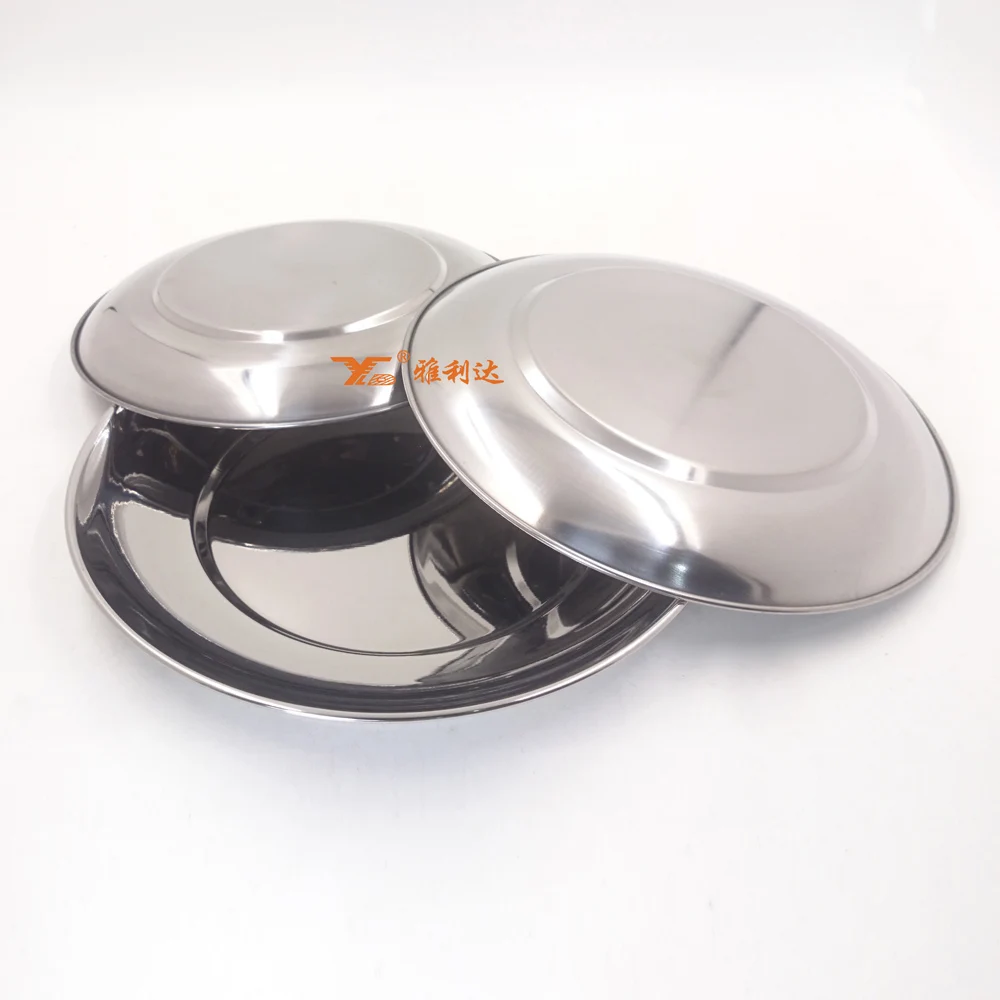 Cheap Wholesale Metal Dinner Plates Stainless Steel Dish For Sale Buy