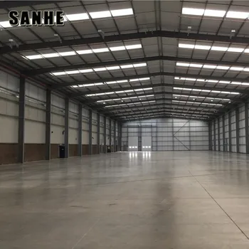 Large Span Warehouse Roof Design Structural Steel 