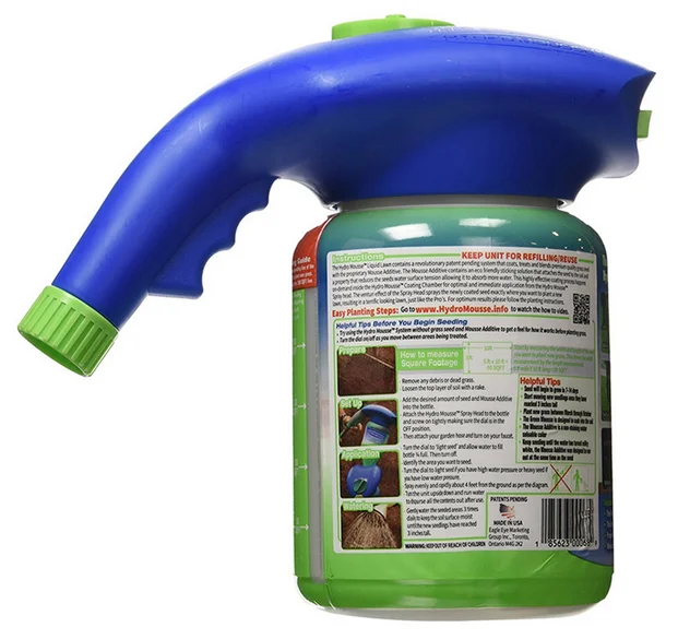 Liquid Lawn Hydroseeding Kit Seed Sprayer Eco-friendly - Buy Lawn