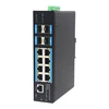 Layer2 WEB managerial 4/8/12 port industrial ethernet POE switch
