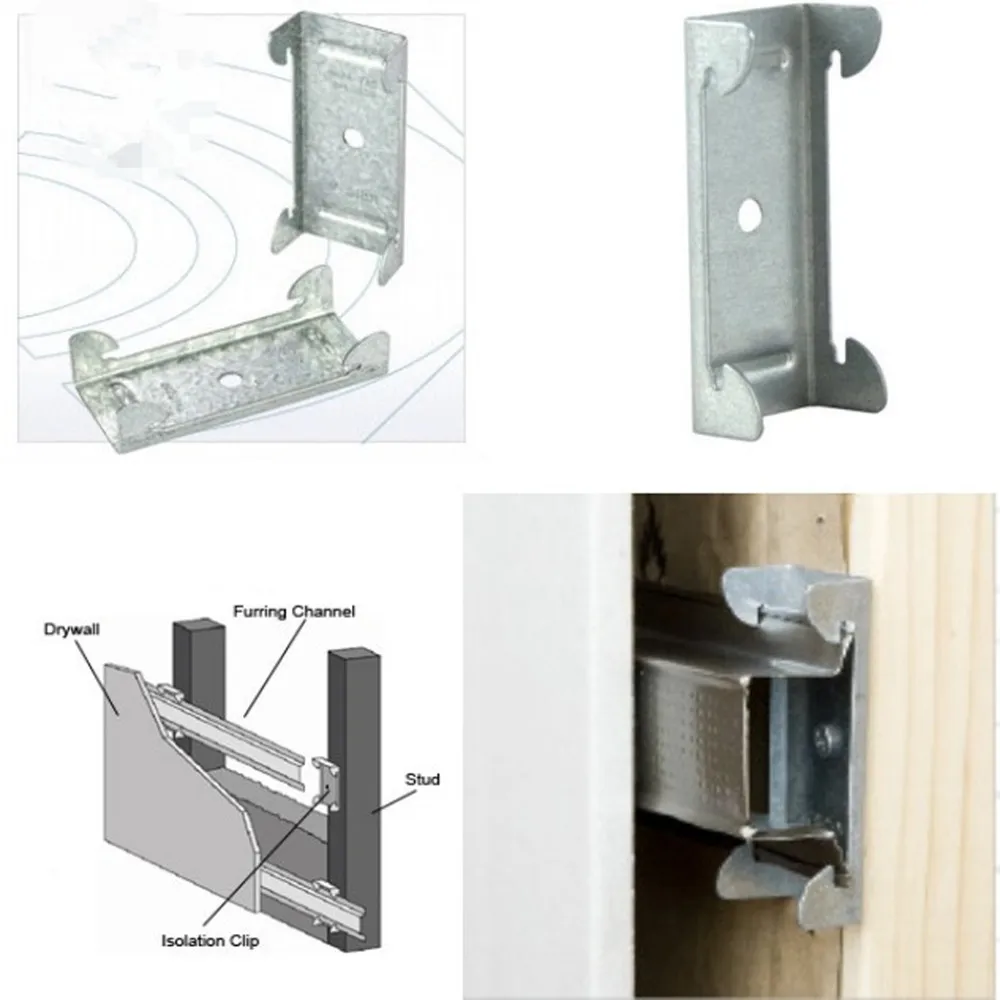 Furring Channel Resilient Sound Isolation Clips Price Buy High