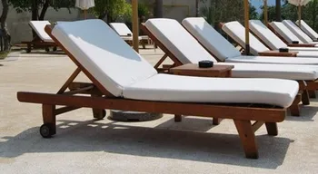 Wooden Sun Lounge For Swimming Pool Wooden Sun Lounge For Swimming Pool