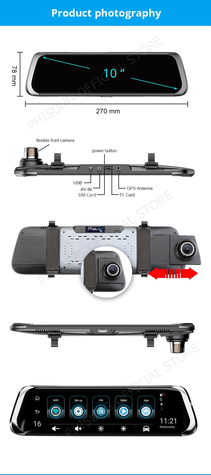 drive camera recorder prujeed