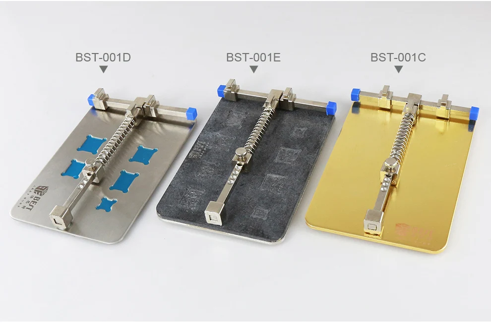 BST- 001C Stainless Steel Circuit Board soldering desoldering PCB Repair Holder Fixtures Cell Phone Repair Tool