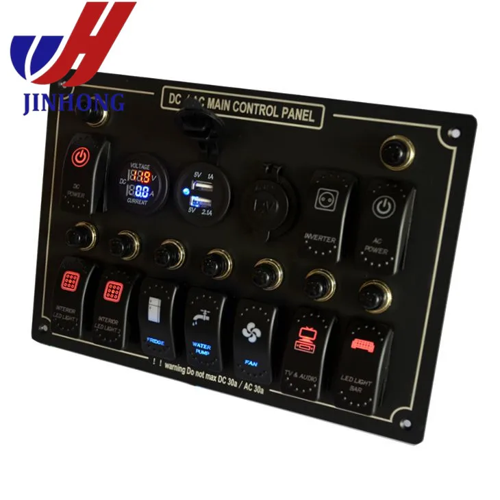 boat rocker switch panel