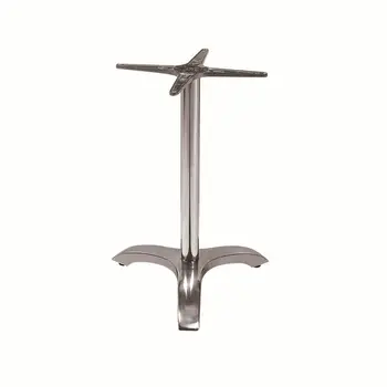 table folding leg metal restaurant three bracket larger