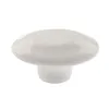 Unitone white d type door handle petal shape restaurant door handle retro door knob